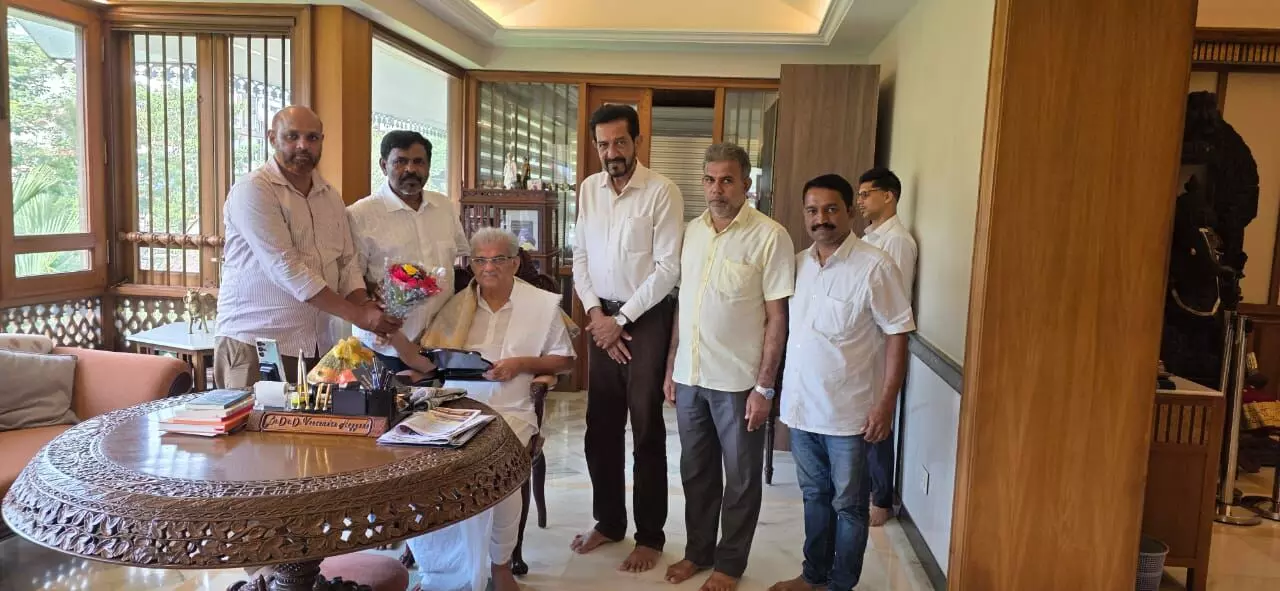 ಹಿದಾಯ ಫೌಂಡೇಶನ್ ನಿಯೋಗದಿಂದ ವೀರೇಂದ್ರ ಹೆಗಡೆಯವರನ್ನು ಭೇಟಿ