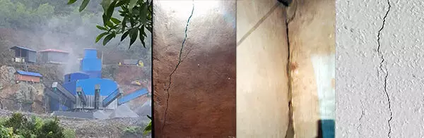 ಬಂಟ್ವಾಳ| ಅಳಿಕೆ ಗ್ರಾಮದ ಬರೆಂಗೋಡಿಯಲ್ಲಿ ಕಲ್ಲಿನ ಗಣಿಗಾರಿಕೆಯಿಂದ ಹಲವು ಮನೆಗಳ ಗೋಡೆ ಬಿರುಕು