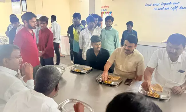 ರಾಯಚೂರು | ಕೊತ್ತದೊಡ್ಡಿಯ ಏಕಲವ್ಯ ಮಾದರಿ ವಸತಿ ಶಾಲೆಗೆ ಸಂಸದ ಜಿ.ಕುಮಾರ ನಾಯಕ ದಿಢೀರ್ ಭೇಟಿ