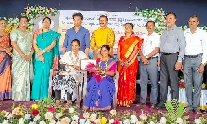 ದ.ಕ.ಜಿ.ಪಂ. ಶಾಲಾಭಿವೃದ್ದಿ ಸಮಿತಿಗೆ ರಾಜ್ಯಮಟ್ಟದ ಪುಷ್ಟಿ ಪ್ರಶಸ್ತಿ
