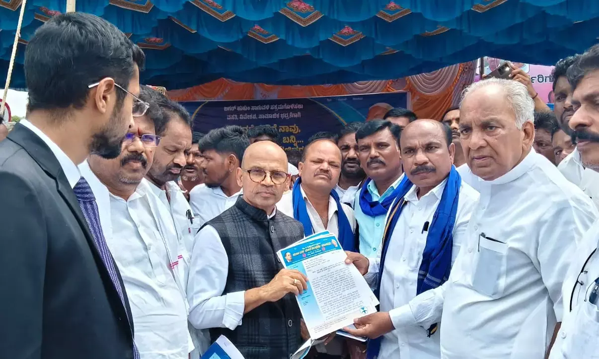 ರಾಯಚೂರು | ಬಗರ್‌ ಹುಕುಂ ಸಾಗುವಳಿ ಸಕ್ರಮಗೊಳಿಸುವಂತೆ ದಲಿತ ಸಂಘರ್ಷ ಸಮಿತಿಯಿಂದ ಮನವಿ