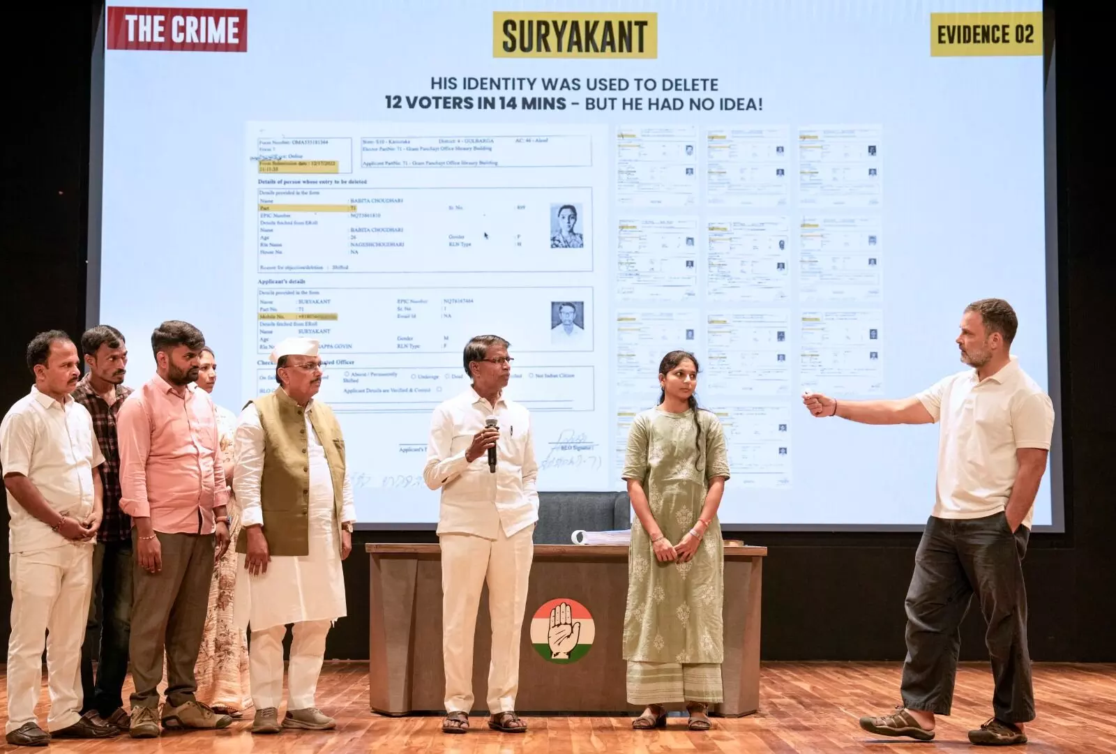 ‌ʼಗೋದಾಬಾಯಿ, ಸೂರ್ಯಕಾಂತ್, ನಾಗರಾಜ್ʼ:‌ ರಾಹುಲ್ ಗಾಂಧಿಯ ಹೊಸ ‘ಮತ ವಂಚನೆ’ ಬಾಂಬ್‌ನ ಪುರಾವೆಗಳು!