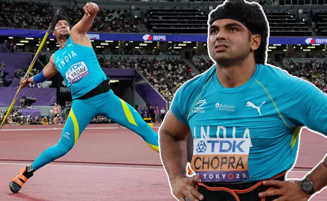 ವಿಶ್ವ ಅಥ್ಲೆಟಿಕ್ಸ್ ಚಾಂಪಿಯನ್ಶಿಪ್ | ನೀರಜ್ ಚೋಪ್ರಾಗೆ 8ನೇ ಸ್ಥಾನ; ಪದಕವಿಲ್ಲದೆ ಹಿಂತಿರುಗಿದ ಸ್ಟಾರ್ ಅಥ್ಲೀಟ್ ವಿಶ್ವ ಅಥ್ಲೆಟಿಕ್ಸ್ ಚಾಂಪಿಯನ್ಶಿಪ್ | ನೀರಜ್ ಚೋಪ್ರಾಗೆ 8ನೇ ಸ್ಥಾನ; ಪದಕವಿಲ್ಲದೆ ಹಿಂತಿರುಗಿದ ಸ್ಟಾರ್ ಅಥ್ಲೀಟ್