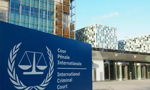 ಐಸಿಸಿ ಮುಖ್ಯಸ್ಥರನ್ನು ಭೇಟಿಯಾದ ಖತರ್; ಇಸ್ರೇಲ್ ವಿರುದ್ಧ ಕಾನೂನು ಕ್ರಮಕ್ಕೆ ಆಗ್ರಹ