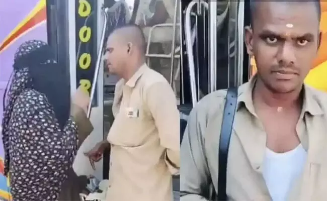 ತಮಿಳುನಾಡು | ಬುರ್ಖಾಧಾರಿ ಮಹಿಳೆಗೆ ಬಸ್‌ಗೆ ಪ್ರವೇಶ ನಿರಾಕರಿಸಿದ ನಿರ್ವಾಹಕ: ಪರವಾನಗಿ ರದ್ದು