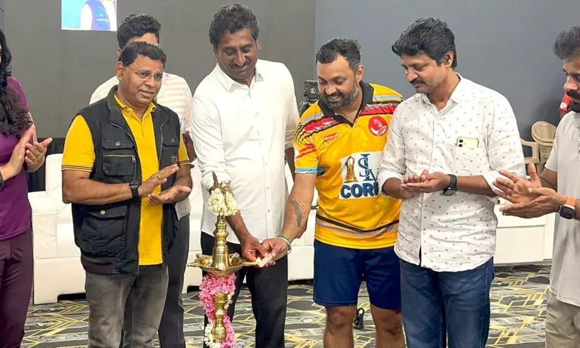 ಪ್ರೆಸ್‍ಕ್ಲಬ್‍ನ ದಸರಾ ಕಪ್-2025 | ಬ್ಯಾಡ್ಮಿಂಟನ್ ಟೂರ್ನಿಗೆ ಸಚಿವ ರಹೀಂ ಖಾನ್ ಚಾಲನೆ