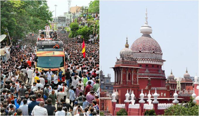 ಯಾರೂ ಕಾನೂನಿಗಿಂತ ಮಿಗಿಲಲ್ಲ: ರಾಜಕೀಯ ರ‍್ಯಾಲಿಗಳಿಗೆ ನಿಯಮಗಳನ್ನು ರೂಪಿಸಲು ಮದ್ರಾಸ್‌ ಹೈಕೋರ್ಟ್ ಆದೇಶ