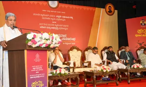 ಸಾಮಾಜಿಕ ನ್ಯಾಯದ ಬಗ್ಗೆ ಮಾಧ್ಯಮಗಳು ಜನರಲ್ಲಿ ಜಾಗೃತಿ ಮೂಡಿಸಲಿ : ಸಿಎಂ ಸಿದ್ದರಾಮಯ್ಯ