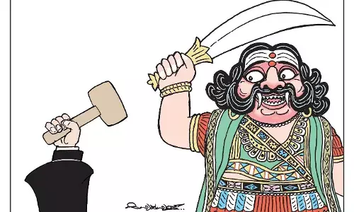 ಛೂ ಬಾಣ | ಪಿ. ಮಹಮ್ಮದ್ ಕಾರ್ಟೂನ್