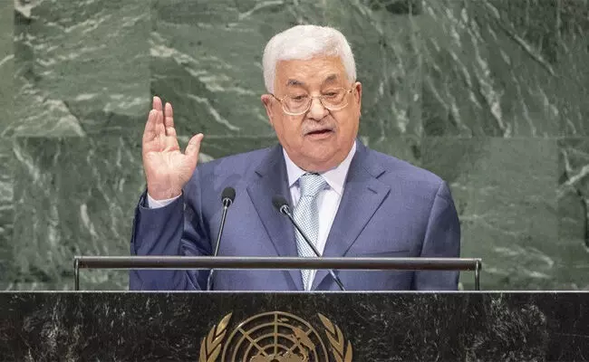 ವಿಶ್ವಸಂಸ್ಥೆಯ ವಿಶೇಷ ಅಧಿವೇಶನದಲ್ಲಿ ಫೆಲೆಸ್ತೀನ್ ಅಧ್ಯಕ್ಷರ ವೀಡಿಯೊ ಭಾಷಣಕ್ಕೆ ಅನುಮತಿ ನಿರ್ಣಯ ಬೆಂಬಲಿಸಿದ ಭಾರತ ವಿಶ್ವಸಂಸ್ಥೆಯ ವಿಶೇಷ ಅಧಿವೇಶನದಲ್ಲಿ ಫೆಲೆಸ್ತೀನ್ ಅಧ್ಯಕ್ಷರ ವೀಡಿಯೊ ಭಾಷಣಕ್ಕೆ ಅನುಮತಿ ನಿರ್ಣಯ ಬೆಂಬಲಿಸಿದ ಭಾರತ
