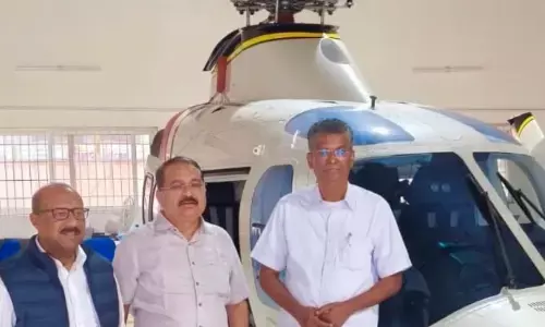 ಹೊಸ ಹೆಲಿಕಾಪ್ಟರ್ ಖರೀದಿಸಿದ ಸಚಿವ ಸತೀಶ್ ಜಾರಕಿಹೊಳಿ