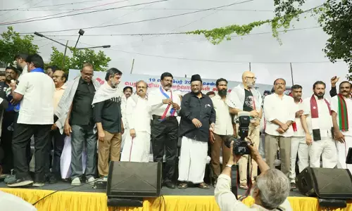 ಫೆಲೆಸ್ತೀನ್ ಗೆ ಬೆಂಬಲ ಸೂಚಿಸಿ ಚೆನ್ನೈ ಸಮಾವೇಶದಲ್ಲಿ ನೆರೆದ ಸಾವಿರಾರು ಮಂದಿ: ಗಾಝಾ ಪರವಾಗಿ ಮಾತನಾಡುವುದನ್ನು ಮುಂದುವರಿಸುತ್ತೇವೆ ಎಂದು ಘೋಷಣೆ