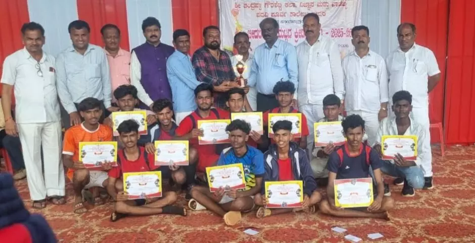 ಔರಾದ್ | ಖೋ-ಖೋ ಕ್ರೀಡೆಯಲ್ಲಿ ನಲಂದಾ ಕಾಲೇಜು ವಿದ್ಯಾರ್ಥಿಗಳು ರಾಜ್ಯ ಮಟ್ಟಕ್ಕೆ ಆಯ್ಕೆ