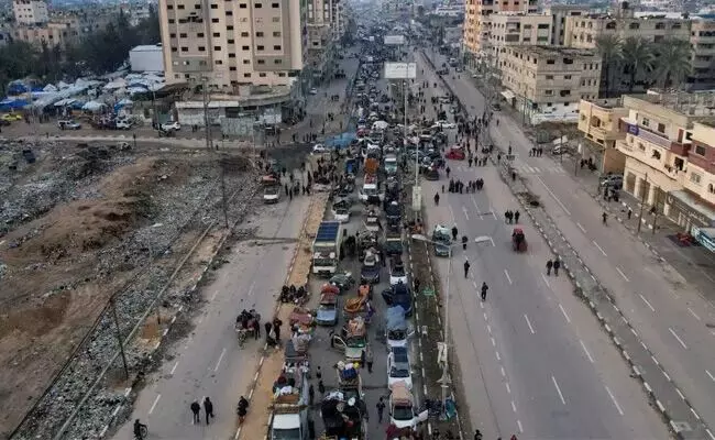 ಗಾಝಾ ನಗರವನ್ನು ಗುರಿಯಾಗಿಸಿಕೊಂಡು ಇಸ್ರೇಲ್ನಿಂದ ದಾಳಿ : ಕನಿಷ್ಠ 34 ಮಂದಿ ಮೃತ್ಯು ಗಾಝಾ ನಗರವನ್ನು ಗುರಿಯಾಗಿಸಿಕೊಂಡು ಇಸ್ರೇಲ್ನಿಂದ ದಾಳಿ : ಕನಿಷ್ಠ 34 ಮಂದಿ ಮೃತ್ಯು