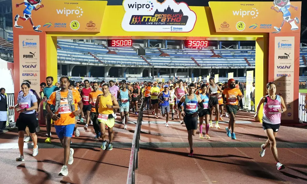 ವಿಪ್ರೋ ಬೆಂಗಳೂರು ಮ್ಯಾರಥಾನ್ 2025 : ಪ್ರದೀಪ್ ಸಿಂಗ್ ಚೌಧರಿ, ಅಶ್ವಿನಿ ಜಾಧವ್ ಗೆ ಅಗ್ರ ಸ್ಥಾನ