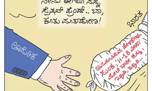 ಛೂ ಬಾಣ | ಪಿ. ಮಹಮ್ಮದ್ ಕಾರ್ಟೂನ್