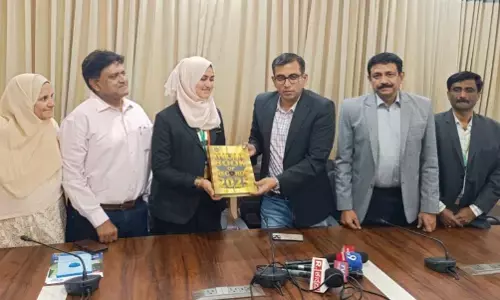 ಬಳ್ಳಾರಿ | ಬಿಐಟಿಎಂ ವಿದ್ಯಾರ್ಥಿನಿ ಆಲಿಯಾ ಸಮಾಗೆ ಇಂಡಿಯಾ ಬುಕ್ ಆಫ್ ರೆಕಾರ್ಡ್ಸ್ ಪ್ರಶಸ್ತಿ