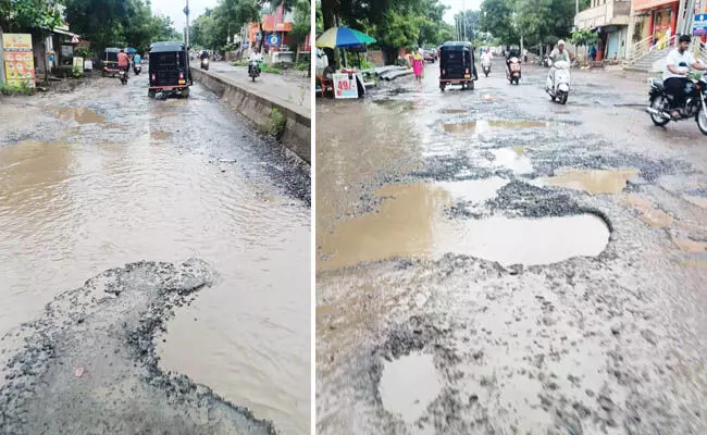 ಹದಗೆಟ್ಟ ಎಂ.ಜಿ.ರಸ್ತೆ: ಮುಂದುವರಿದ ಸಾರ್ವಜನಿಕರ ಪರದಾಟ