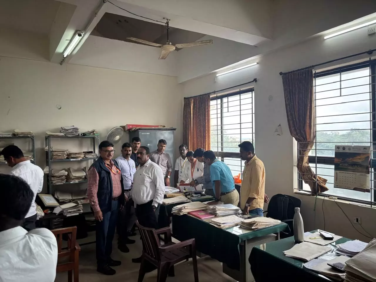 ಉಡುಪಿ ಯೋಜನಾ ಇಲಾಖಾ ಕಚೇರಿಗೆ ಲೋಕಾಯುಕ್ತ ದಾಳಿ