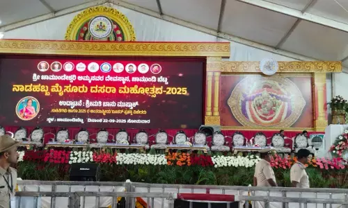 ನಾಡಹಬ್ಬ ಮೈಸೂರು ದಸರಾ ಉದ್ಘಾಟನೆಗೆ ಕ್ಷಣಗಣನೆ