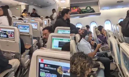 ಎಚ್-1ಬಿ ವೀಸಾ ಶುಲ್ಕ ಏರಿಕೆ ಘೋಷಣೆಯ ಬೆನ್ನಲ್ಲೆ ಆತಂಕದ ವಾತಾವರಣ : ಭಾರತಕ್ಕೆ ಹೊರಟಿದ್ದ ವಿಮಾನದಿಂದ ಇಳಿದ ಪ್ರಯಾಣಿಕರು!