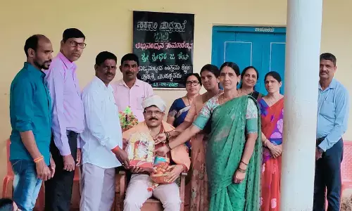 ರಾಜ್ಯ ಮಟ್ಟದ ಉತ್ತಮ ಶಿಕ್ಷಕ ಪ್ರಶಸ್ತಿ ಪುರಸ್ಕೃತ ಶ್ರೀಧರ ಶೇಟ್ ಗೆ ಭಟ್ಕಳದಲ್ಲಿ ಸನ್ಮಾನ