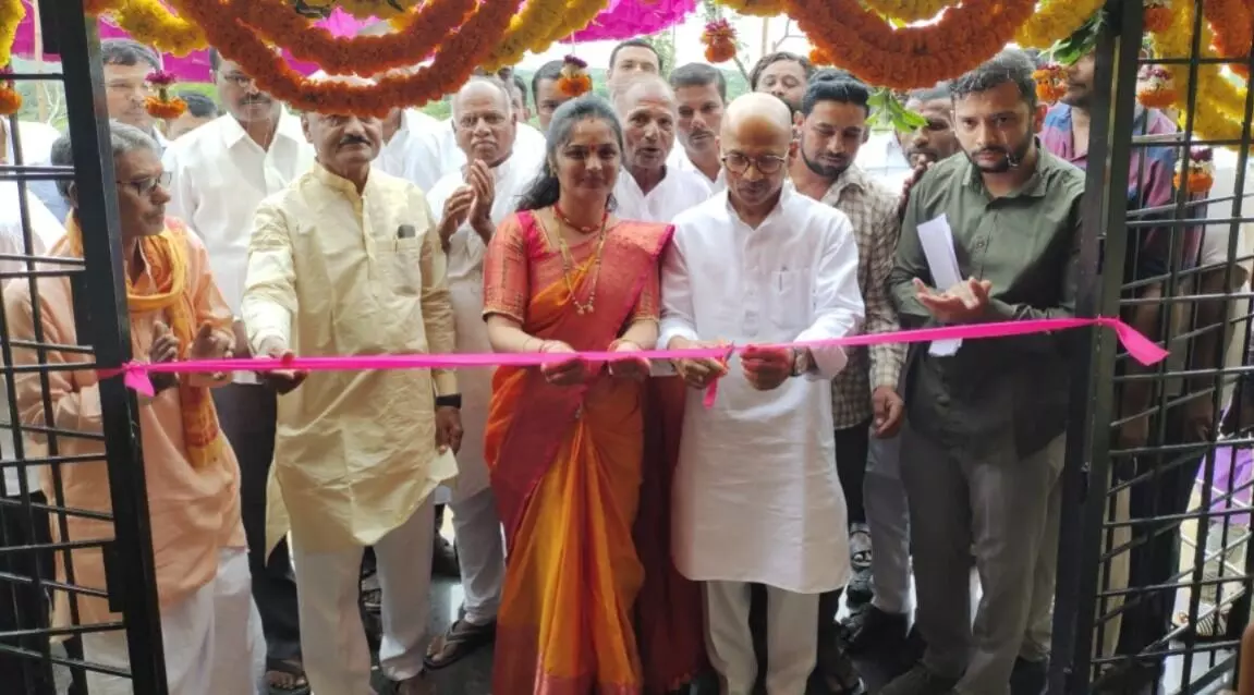 ಸೇಡಂ | ಮಲ್ಕಾಪಲ್ಲಿ ಗ್ರಾಮದಲ್ಲಿ ಸರಕಾರಿ ಶಾಲಾ ಕಟ್ಟಡ ಉದ್ಘಾಟಿಸಿದ ಸಚಿವ ಡಾ.ಶರಣಪ್ರಕಾಶ್‌ ಪಾಟೀಲ್‌