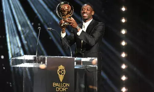 ಉಸ್ಮಾನ್ ಡೆಂಬೆಲೆ ಮತ್ತು ಐತಾನಾ ಬೊನ್ಮತಿಗೆ 2025ರ ಬ್ಯಾಲನ್ ಡಿ’ಓರ್ ಪ್ರಶಸ್ತಿ