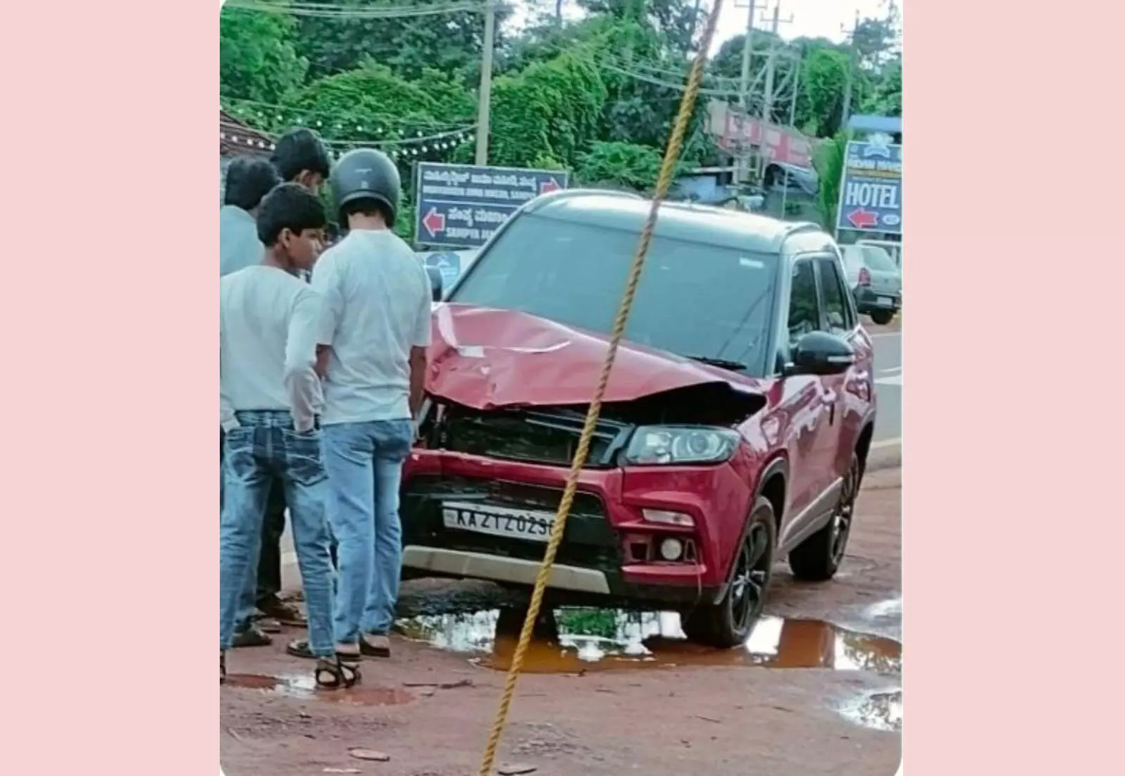 ಪುತ್ತೂರು | ರಸ್ತೆ ದಾಟುತ್ತಿದ್ದ ವೇಳೆ ಕಾರು ಢಿಕ್ಕಿ: ಪಾದಚಾರಿಗೆ ಗಂಭೀರ ಗಾಯ