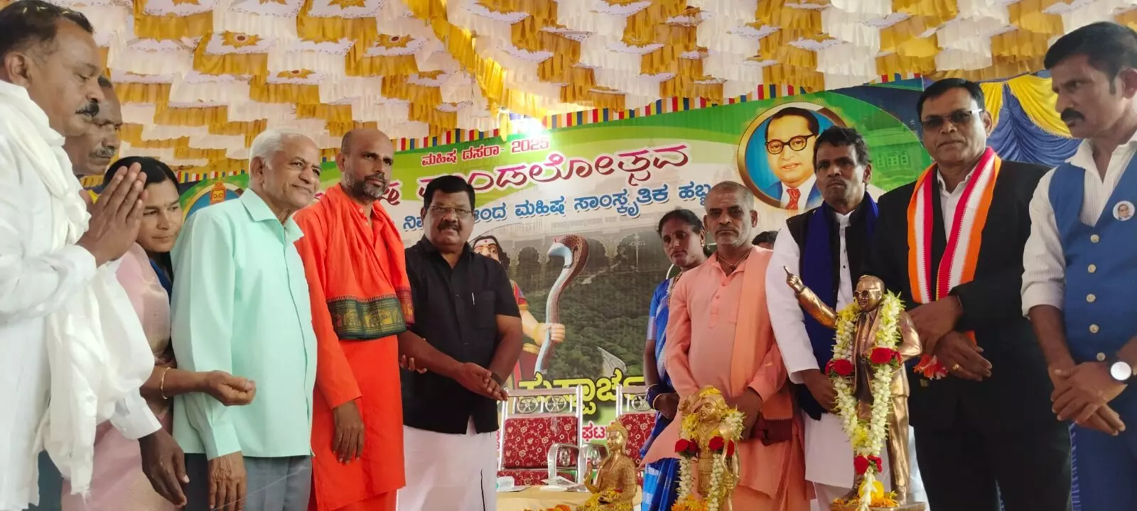 ಸರಕಾರದ ವತಿಯಿಂದ ಯಾಕೆ ಮಹಿಷಾ ದಸರಾ ಆಚರಿಸುವುದಿಲ್ಲ?: ಜ್ಞಾನಪ್ರಕಾಶ್ ಸ್ವಾಮೀಜಿ ಪ್ರಶ್ನೆ