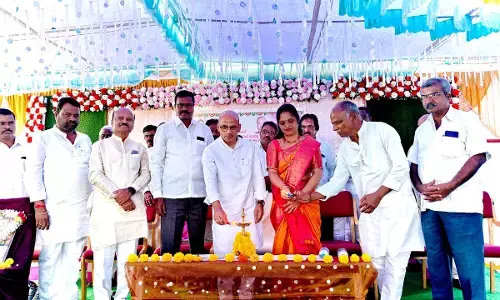 ರಾಯಚೂರು | ಸಮುದಾಯ ಭವನ ಉದ್ಘಾಟಿಸಿದ ಶಾಸಕ ಬಸನಗೌಡ ದದ್ದಲ್