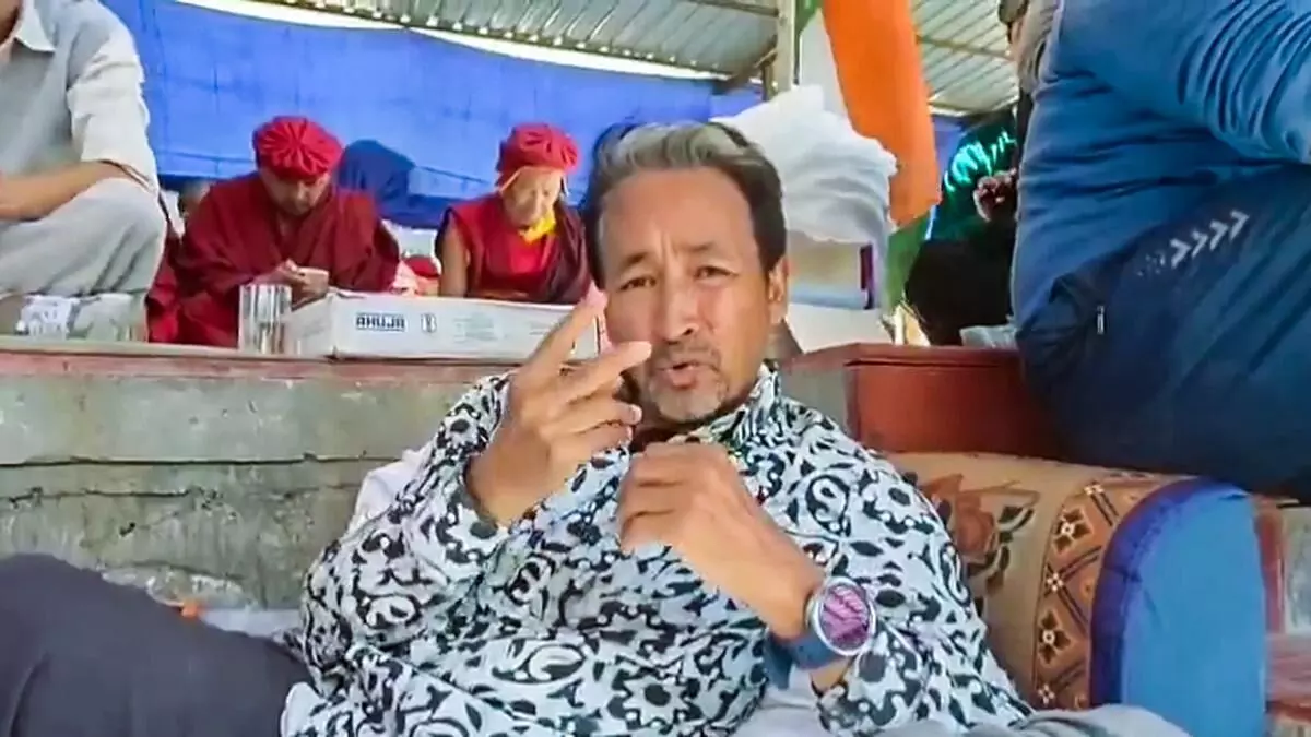 ಕೇಂದ್ರ ಸರಕಾರ ನನ್ನನ್ನು ಜೈಲಿಗೆ ತಳ್ಳಲು ಸಂಚು ರೂಪಿಸುತ್ತಿದೆ : ಸೋನಂ ವಾಂಗ್ಚುಕ್ ಆರೋಪ