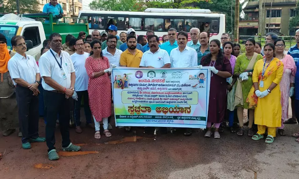 ಈಶ್ವರ ನಗರ ವಾರ್ಡ್‌ನಲ್ಲಿ ಸ್ವಚ್ಛತಾ ಅಭಿಯಾನ