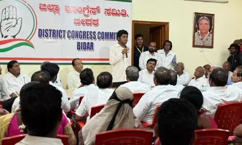 ಚುನಾವಣಾ ಆಯೋಗ ಬಿಜೆಪಿ ಪರವಾಗಿ ವರ್ತಿಸುತ್ತಿರುವುದು ಖಂಡನಾರ್ಹ : ಸಂಸದ ಸಾಗರ್ ಖಂಡ್ರೆ