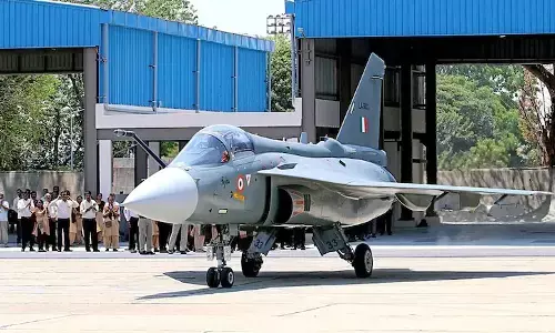 97 ತೇಜಸ್ ವಿಮಾನಗಳ ಖರೀದಿಗಾಗಿ ಎಚ್ಎಎಲ್ ಜೊತೆಗೆ 62,370 ಕೋ.ರೂ.ಗಳ ಒಪ್ಪಂದ