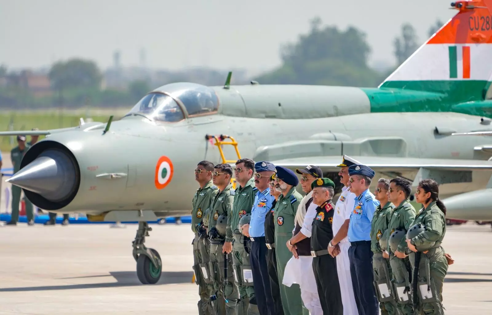 PHOTOS | ಭಾರತೀಯ ವಾಯುಪಡೆಯ ಬೆನ್ನೆಲುಬಾಗಿದ್ದ ಮಿಗ್-21ಕ್ಕೆ ವಿದಾಯ