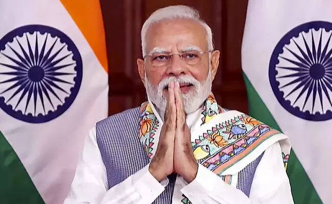 ಬಿಹಾರ | ಮುಖ್ಯಮಂತ್ರಿ ಮಹಿಳಾ ರೋಜ್ ಗಾರ್ ಯೋಜನೆಗೆ ಚಾಲನೆ ನೀಡಿದ ಪ್ರಧಾನಿ ಮೋದಿ : 75 ಲಕ್ಷ ಮಹಿಳೆಯರ ಖಾತೆಗೆ ತಲಾ 10,000 ರೂ ಜಮೆ