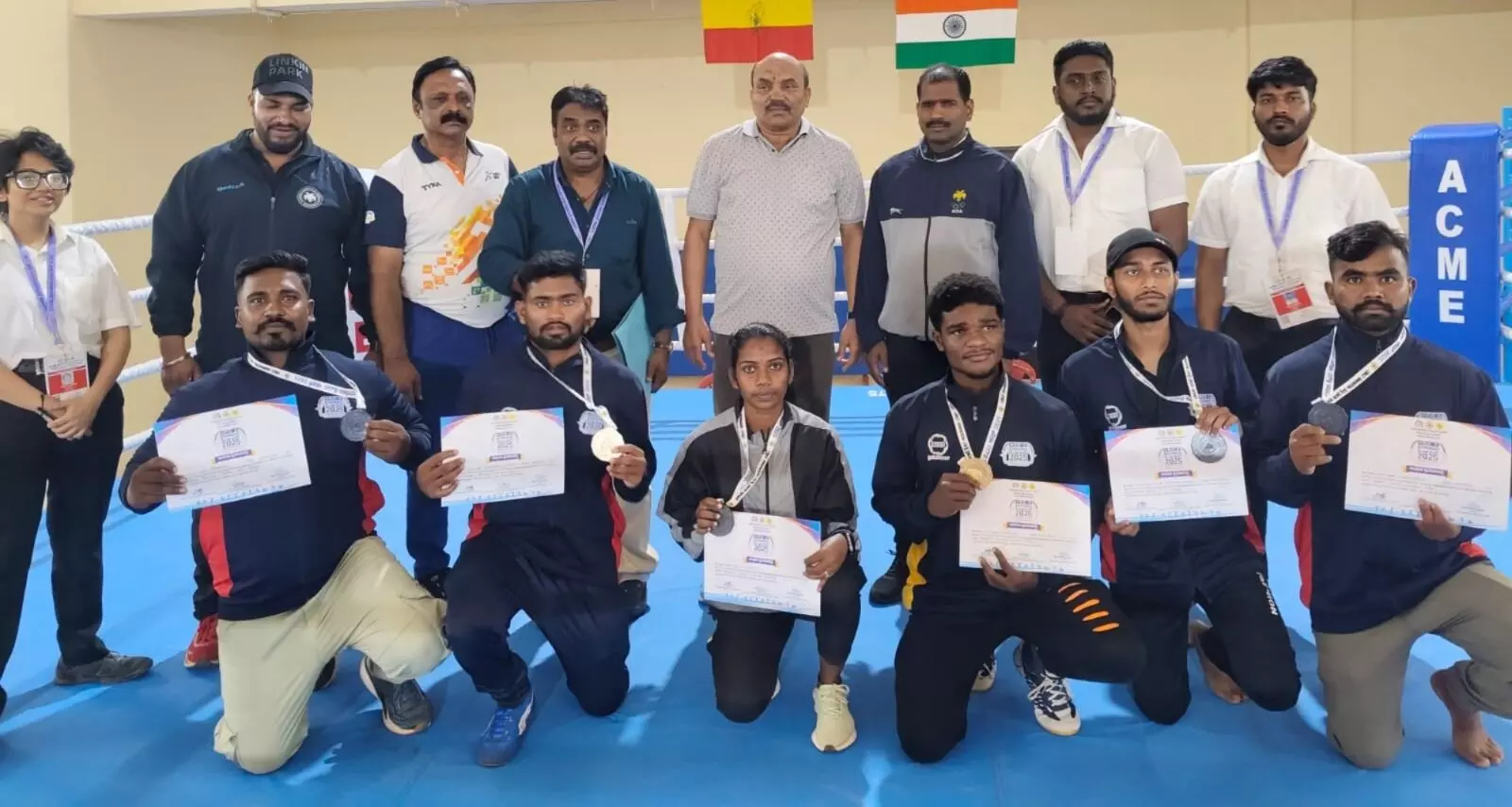 ದಸರಾ ಸಿಎಂ ಕಪ್ | ಬಾಕ್ಸಿಂಗ್ ವಿಭಾಗದಲ್ಲಿ ಬೀದರ್ ಜಿಲ್ಲೆಗೆ 7 ಪದಕ ದಸರಾ ಸಿಎಂ ಕಪ್ | ಬಾಕ್ಸಿಂಗ್ ವಿಭಾಗದಲ್ಲಿ ಬೀದರ್ ಜಿಲ್ಲೆಗೆ 7 ಪದಕ