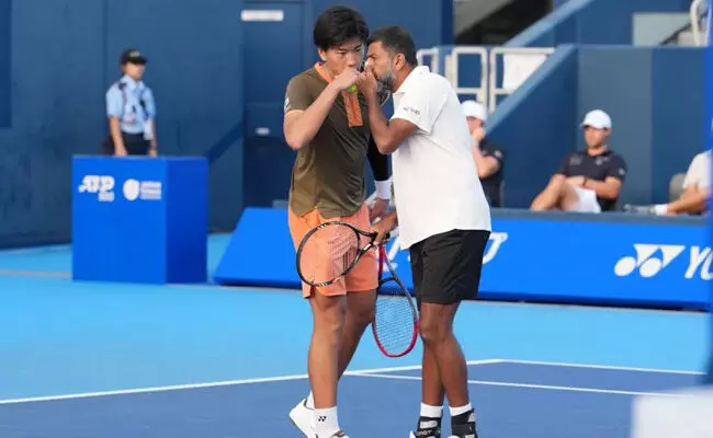 ಜಪಾನ್ ಓಪನ್ ಟೆನಿಸ್ ಟೂರ್ನಿ : ಬೋಪಣ್ಣ-ಯುಝುಕಿ ಸೆಮಿ ಫೈನಲ್‌ಗೆ