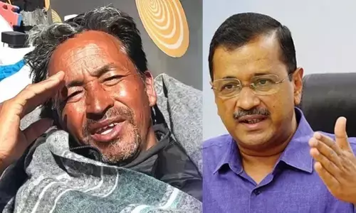 ದೇಶದ ಪ್ರಗತಿ ಬಗ್ಗೆ ಯೋಚಿಸಿದ ವ್ಯಕ್ತಿಗೆ ಮೋದಿ ಸರಕಾರದಿಂದ ಕಿರುಕುಳ : ವಾಂಗ್ಚುಕ್ ಬಂಧನದ ಬಗ್ಗೆ ಕೇಜ್ರಿವಾಲ್ ಪ್ರತಿಕ್ರಿಯೆ