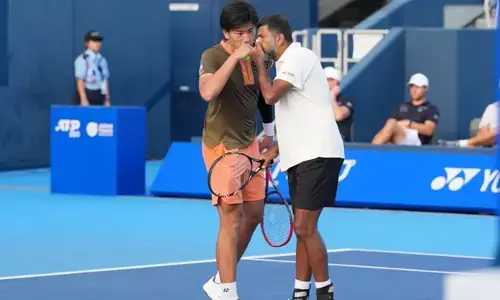 ಜಪಾನ್ ಓಪನ್ ಟೆನಿಸ್ ಟೂರ್ನಿ : ಬೋಪಣ್ಣ-ಯುಝುಕಿ ಸೆಮಿ ಫೈನಲ್‌ಗೆ