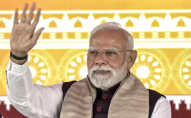 ಬಿಎಸ್‌ಎನ್‌ಎಲ್‌ನ ಸ್ವದೇಶಿ 4ಜಿ ನೆಟ್‌ವರ್ಕ್ ಉದ್ಘಾಟಿಸಿದ ಪ್ರಧಾನಿ ಮೋದಿ