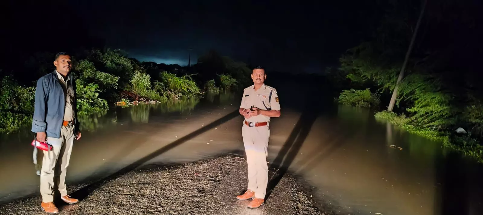 ಚಿತ್ತಾಪುರ | ಎರಡನೇ ಬಾರಿ ದಂಡೋತಿ ಗ್ರಾಮದ ಕಾಗಿಣಾ ನದಿ ಸೇತುವೆ ಮುಳುಗಡೆ