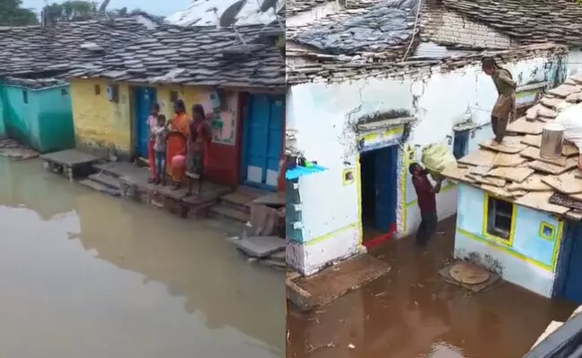 ಶಹಾಬಾದ್ | ಜಲಾವೃತಗೊಂಡ ಹೊನಗುಂಟಾ ಗ್ರಾಮ : ಮೂಲಭೂತ ಸೌಲಭ್ಯ ಒದಗಿಸಲು ಆಗ್ರಹ