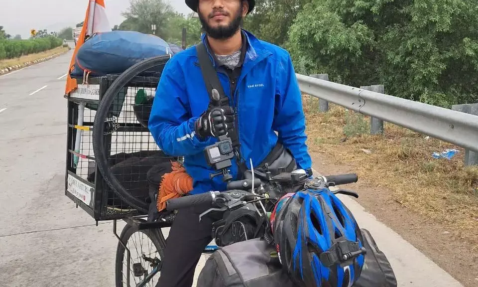 ಉಡುಪಿ - ಲಡಾಕ್ 3300 ಕಿಮೀ ದೂರ ಸೈಕಲ್ ಯಾತ್ರೆ !