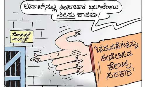 ಛೂ ಬಾಣ | ಪಿ. ಮಹಮ್ಮದ್ ಕಾರ್ಟೂನ್