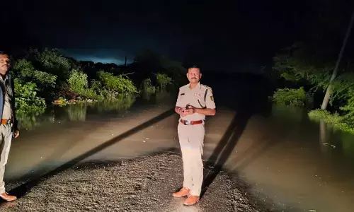 ಚಿತ್ತಾಪುರ | ಎರಡನೇ ಬಾರಿ ದಂಡೋತಿ ಗ್ರಾಮದ ಕಾಗಿಣಾ ನದಿ ಸೇತುವೆ ಮುಳುಗಡೆ