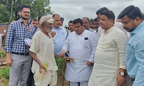 ವಿಜಯಪುರ : ಪ್ರವಾಹ‌ ಪೀಡಿತ ಸ್ಥಳಗಳಿಗೆ ಉಸ್ತುವಾರಿ ಸಚಿವ ಎಂ.ಬಿ.ಪಾಟೀಲ್ ಭೇಟಿ