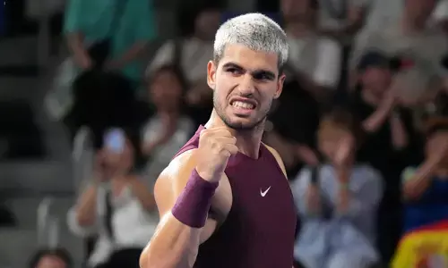 ಜಪಾನ್ ಓಪನ್ ಟೆನಿಸ್ ಟೂರ್ನಿ | ಅಲ್ಕರಾಝ್ ಸೆಮಿ ಫೈನಲ್‌ಗೆ, ರೂನ್‌ಗೆ ಸೋಲು