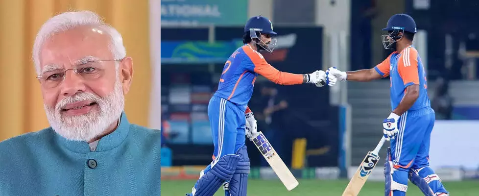 ಏಷ್ಯಾಕಪ್ ಜಯವನ್ನು ಆಪರೇಷನ್ ಸಿಂಧೂರ್ ಕಾರ್ಯಾಚರಣೆಗೆ ಹೋಲಿಸಿದ ಪ್ರಧಾನಿ ಮೋದಿ ಏಷ್ಯಾಕಪ್ ಜಯವನ್ನು ಆಪರೇಷನ್ ಸಿಂಧೂರ್ ಕಾರ್ಯಾಚರಣೆಗೆ ಹೋಲಿಸಿದ ಪ್ರಧಾನಿ ಮೋದಿ